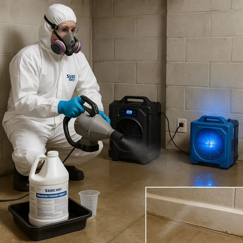 Sanitization and Odor Removal process in Eyota, MN