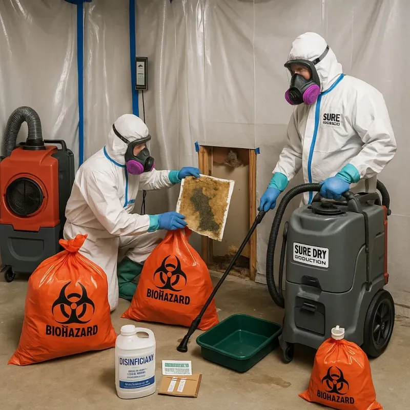 Contaminated Water Handling Protocols process in Eyota, MN